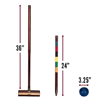 Franklin Sports Expert Croquet Set
