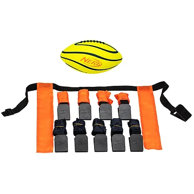NERF 10 Player Flag Football Set