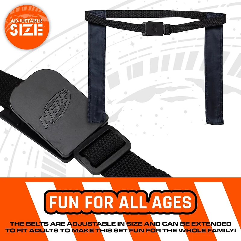 NERF 10 Player Flag Football Set