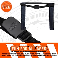 NERF 10 Player Flag Football Set