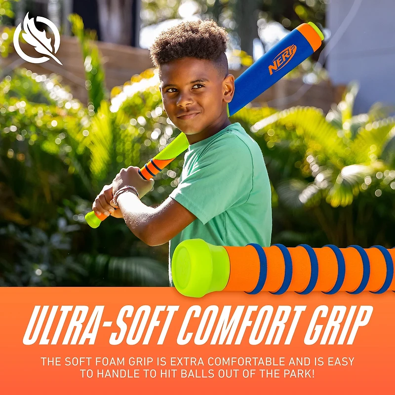 NERF Proshot Foam Bat & Ball Set