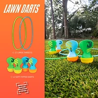 NERF Soft Tip Lawn Darts Set