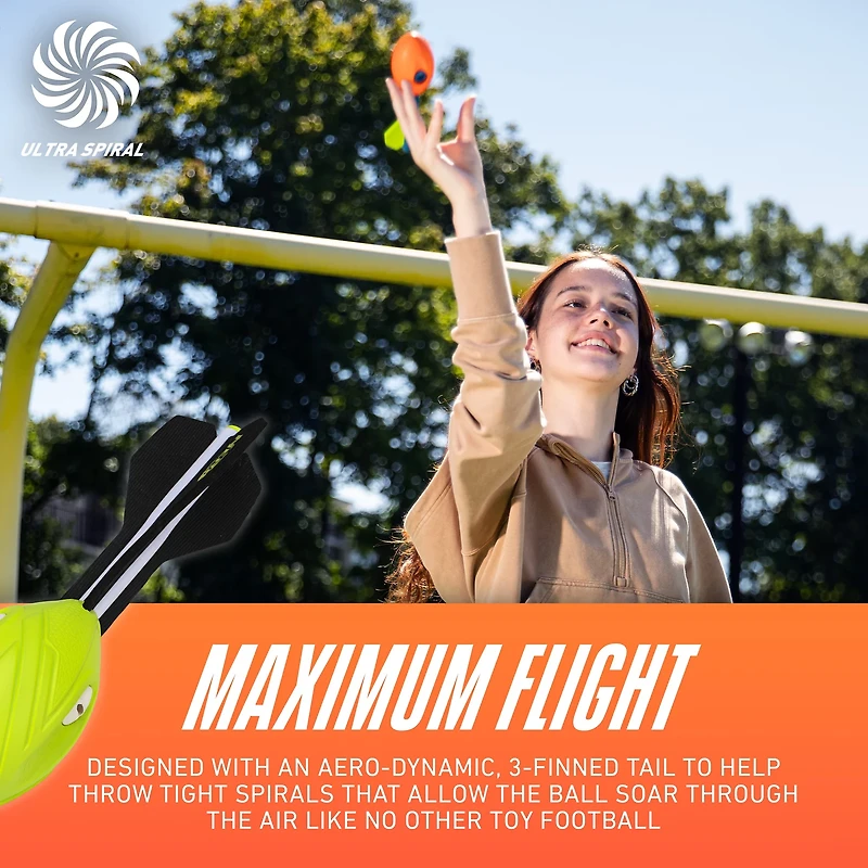 NERF Vortex Dual Power Foam Footballs 2-Pack