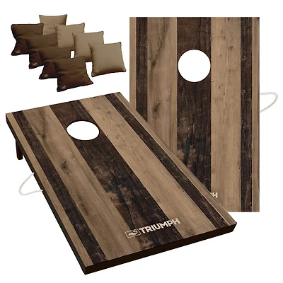 Triumph Rally Stripe Cornhole Set