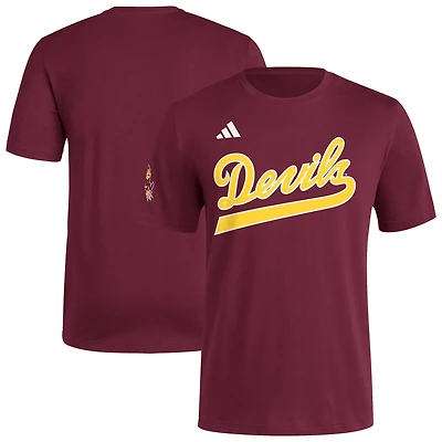 adidas Arizona State Sun Devils Fresh Wordmark T-Shirt