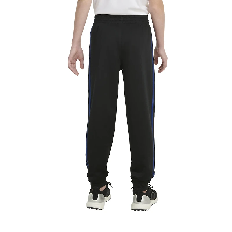 adidas Boys' Elastic Waistband Classic 3-Stripes Tricot Joggers