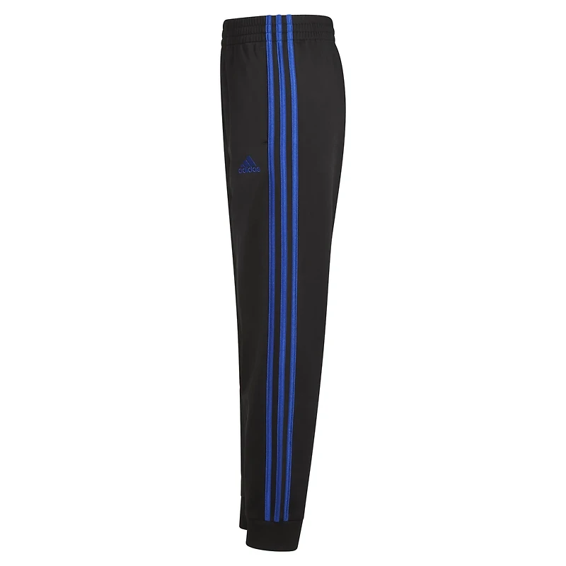 adidas Boys' Elastic Waistband Classic 3-Stripes Tricot Joggers