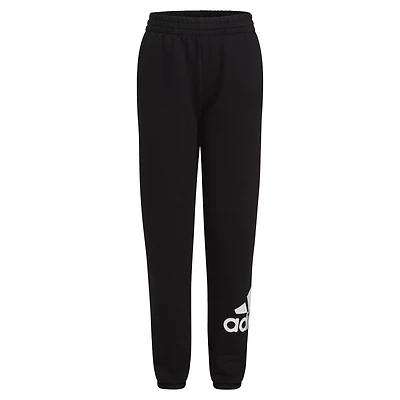 adidas Elastic Waistband Essential Sportswear Logo Fleece Jogger Pants