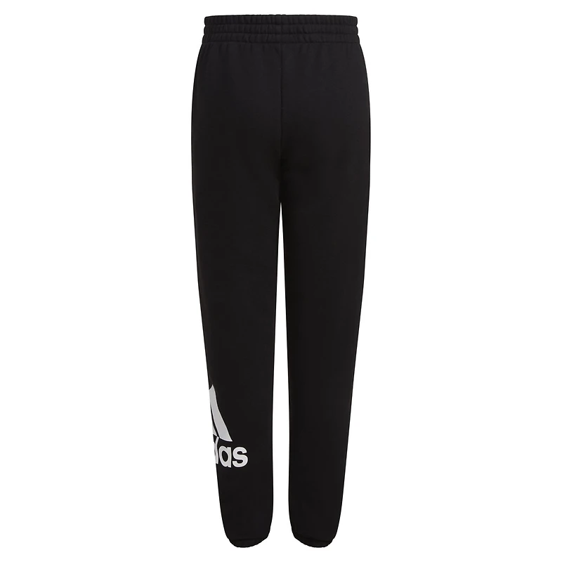 adidas Elastic Waistband Essential Sportswear Logo Fleece Jogger Pants