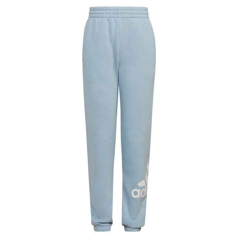 adidas Elastic Waistband Essential Sportswear Logo Fleece Joggers