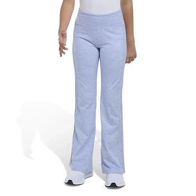 adidas Girls' Melange Flare Leg Pants