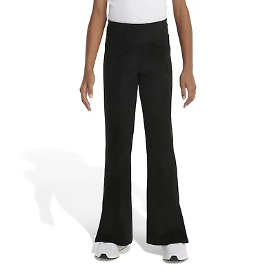 adidas Girls' Vented Velour Flare Leg Pants