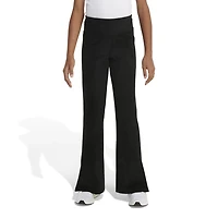 adidas Girls' Vented Velour Flare Leg Pants