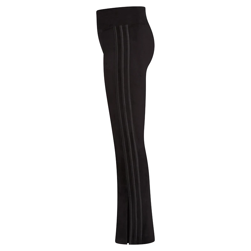 adidas Girls' Vented Velour Flare Leg Pants