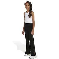 adidas Girls' Vented Velour Flare Leg Pants