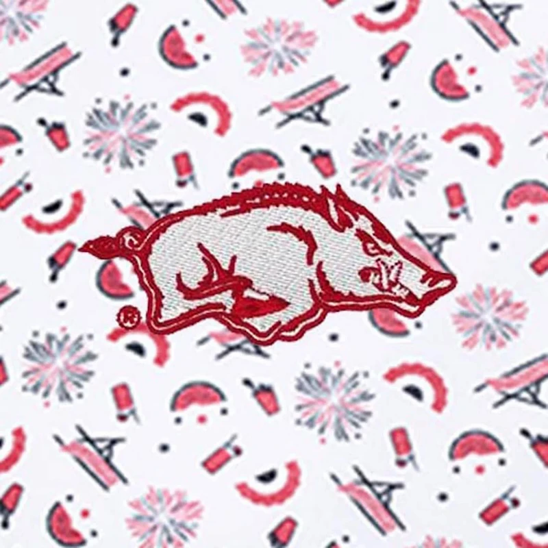 Antigua Arkansas Razorbacks Independence Day Polo