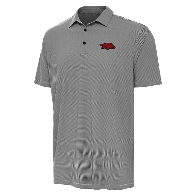 Antigua Arkansas Razorbacks Twine Polo