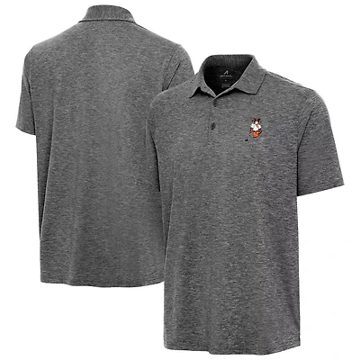 Antigua Heather Clemson Tigers Golfer Par 3 Polo