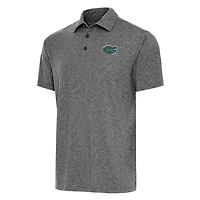 Antigua Heather Florida Gators Big  Tall Par 3 Polo