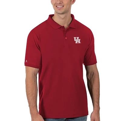 Antigua Houston Cougars Legacy Pique Polo