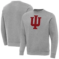 Antigua Indiana Hoosiers Big  Tall Victory Crew Neck Pullover Sweatshirt