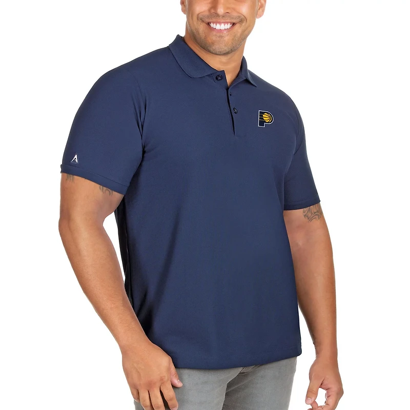 Antigua Indiana Pacers Big  Tall Legacy Pique Polo