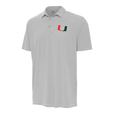 Antigua Miami Hurricanes Twine Polo
