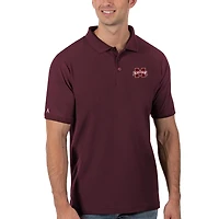 Antigua Mississippi State Bulldogs Legacy Pique Polo