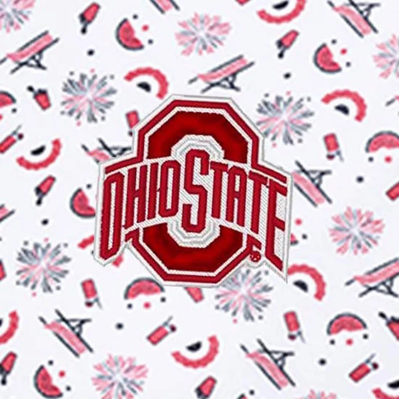 Antigua Ohio State Buckeyes Independence Day Polo
