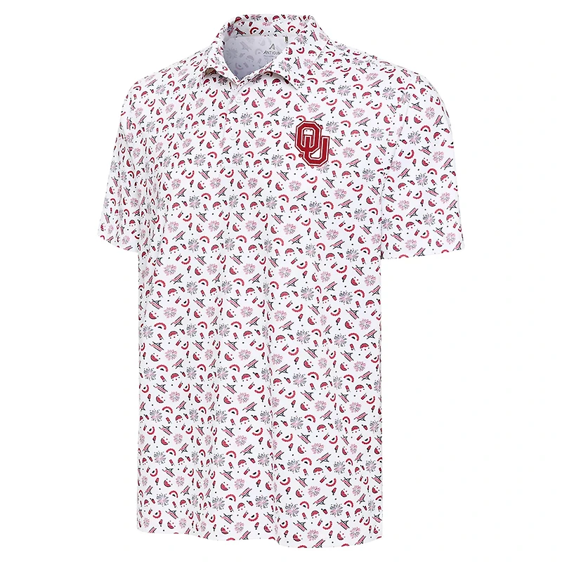 Antigua Oklahoma Sooners Independence Day Polo