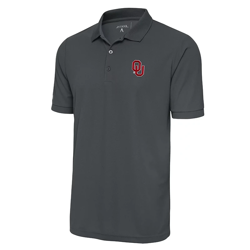 Antigua Oklahoma Sooners Legacy Pique Polo