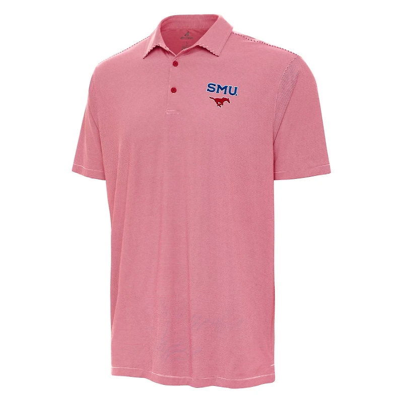 Antigua SMU Mustangs Twine Polo
