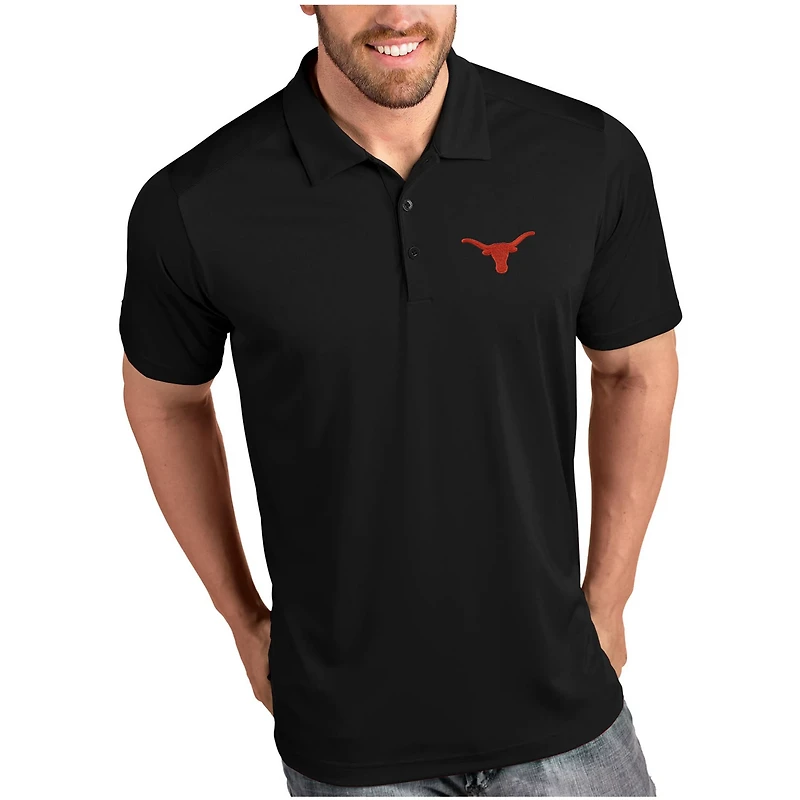 Antigua Texas Longhorns Desert Dry Tribute Polo