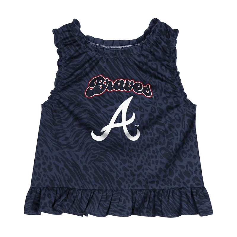 Atlanta Braves Playground Dress Bloomers Set