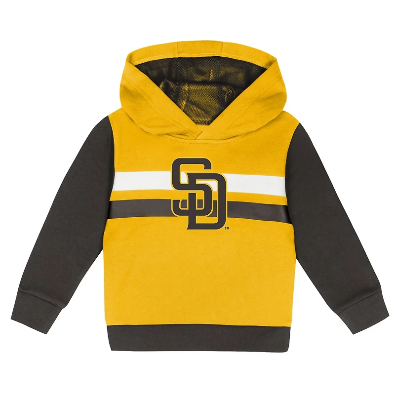 Brown San Diego Padres Wind Up Pullover Hoodie and Sweatpants Set