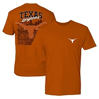 Burnt Texas Longhorns City Line T-Shirt