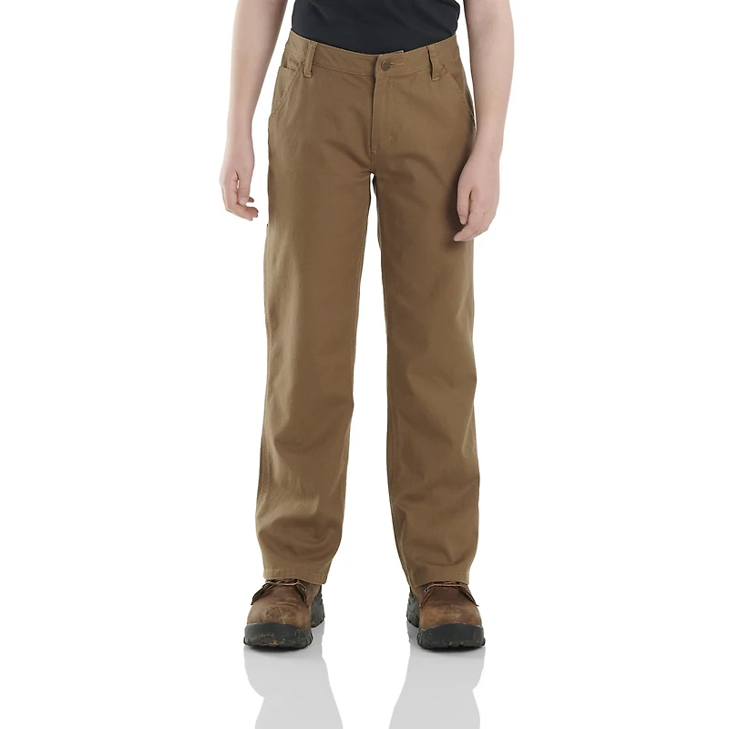Carhartt Kids' (4-7) Rugged Flex Canvas Work Pants