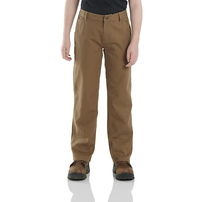 Carhartt Kids' (4-7) Rugged Flex Canvas Work Pants