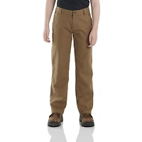Carhartt Kids' (4-7) Rugged Flex Canvas Work Pants
