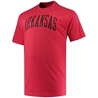 Champion Arkansas Razorbacks Big  Tall Arch Team Logo T-Shirt