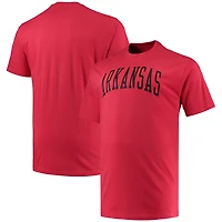Champion Arkansas Razorbacks Big  Tall Arch Team Logo T-Shirt