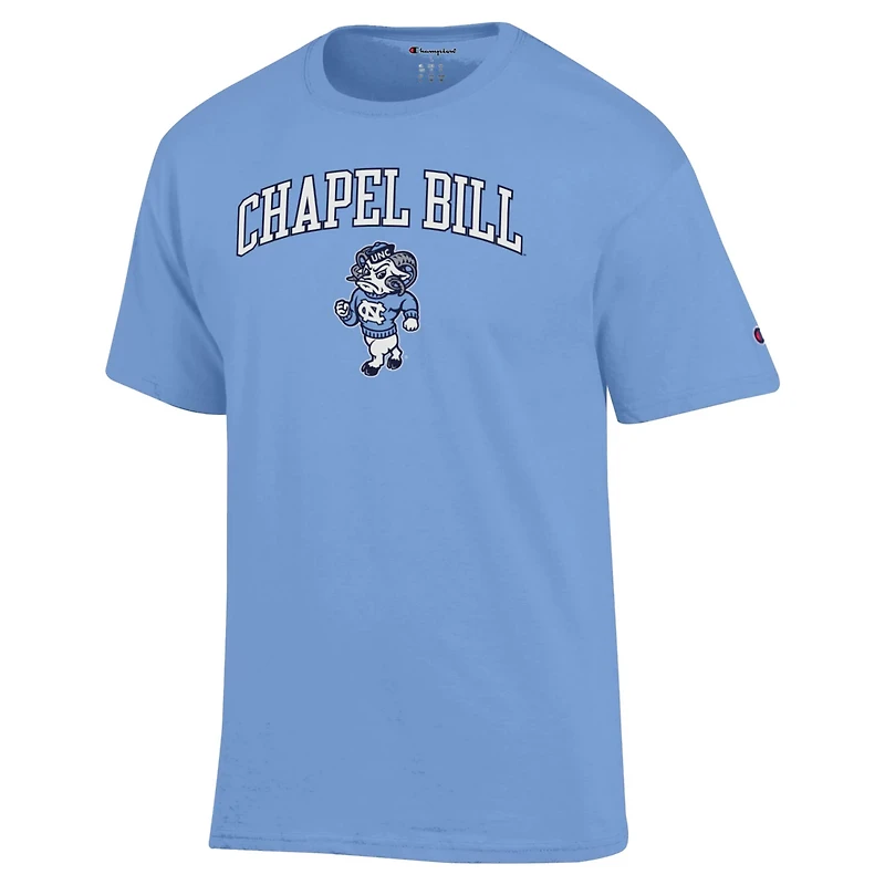 Champion Carolina North Tar Heels Chapel Bill Mascot T-Shirt
