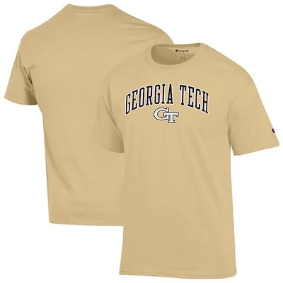 Champion Georgia Tech Yellow Jackets Arch Over Logo T-Shirt