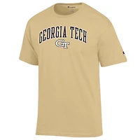 Champion Georgia Tech Yellow Jackets Arch Over Logo T-Shirt