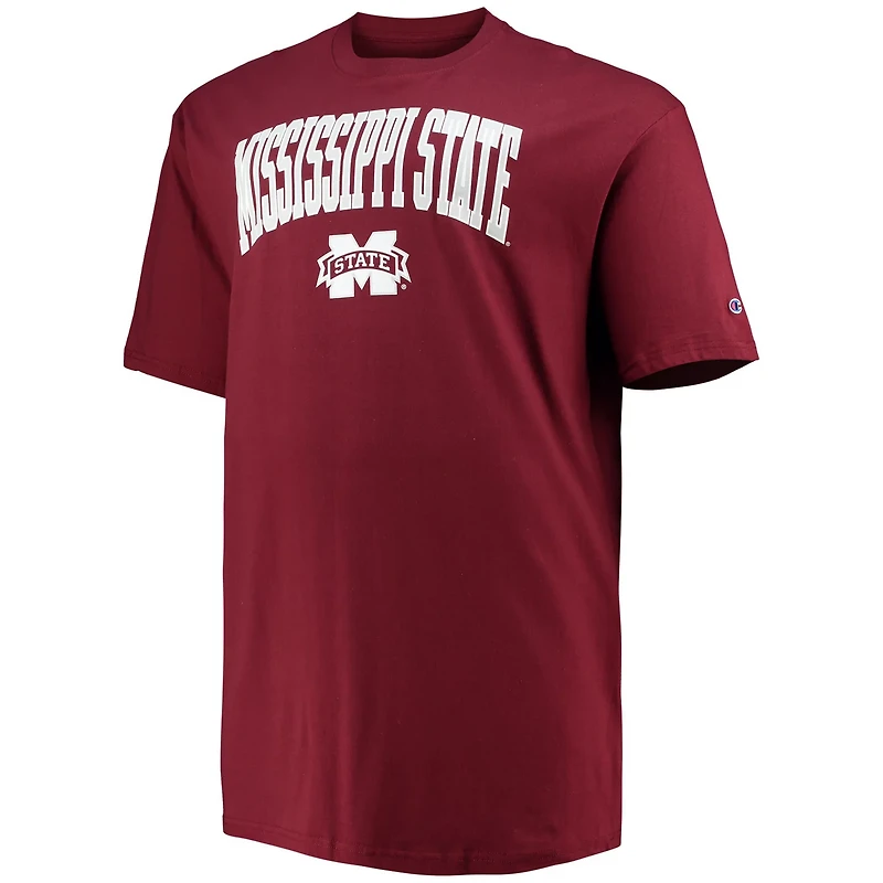 Champion Mississippi State Bulldogs Big  Tall Arch Over Wordmark T-Shirt