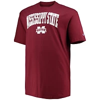 Champion Mississippi State Bulldogs Big  Tall Arch Over Wordmark T-Shirt