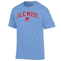 Champion Powder Ole Miss Rebels Arch Over Logo T-Shirt