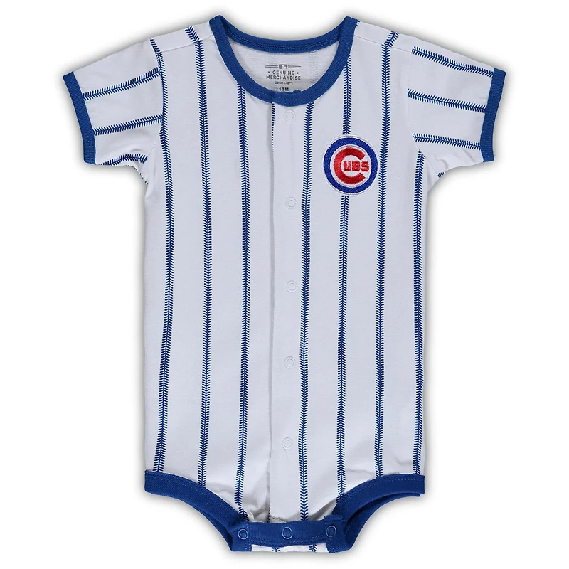 Chicago Cubs Pinstripe Power Hitter Coverall