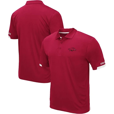 Colosseum Arkansas Razorbacks Big  Tall Santry Polo