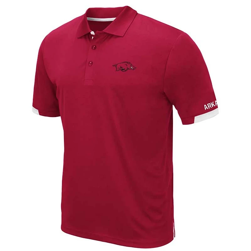 Colosseum Arkansas Razorbacks Big  Tall Santry Polo